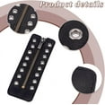 thumbnail image 5 of 1 Pair Leather Lace-in Zipper Inserts 6.5"x2.4" 8 Eyelet Zipper No Tie Zipper Laces Tieless Shoe Laces for Boots Shoes Sneakers Sports shoes Adults Men Women Black Black, 5 of 9