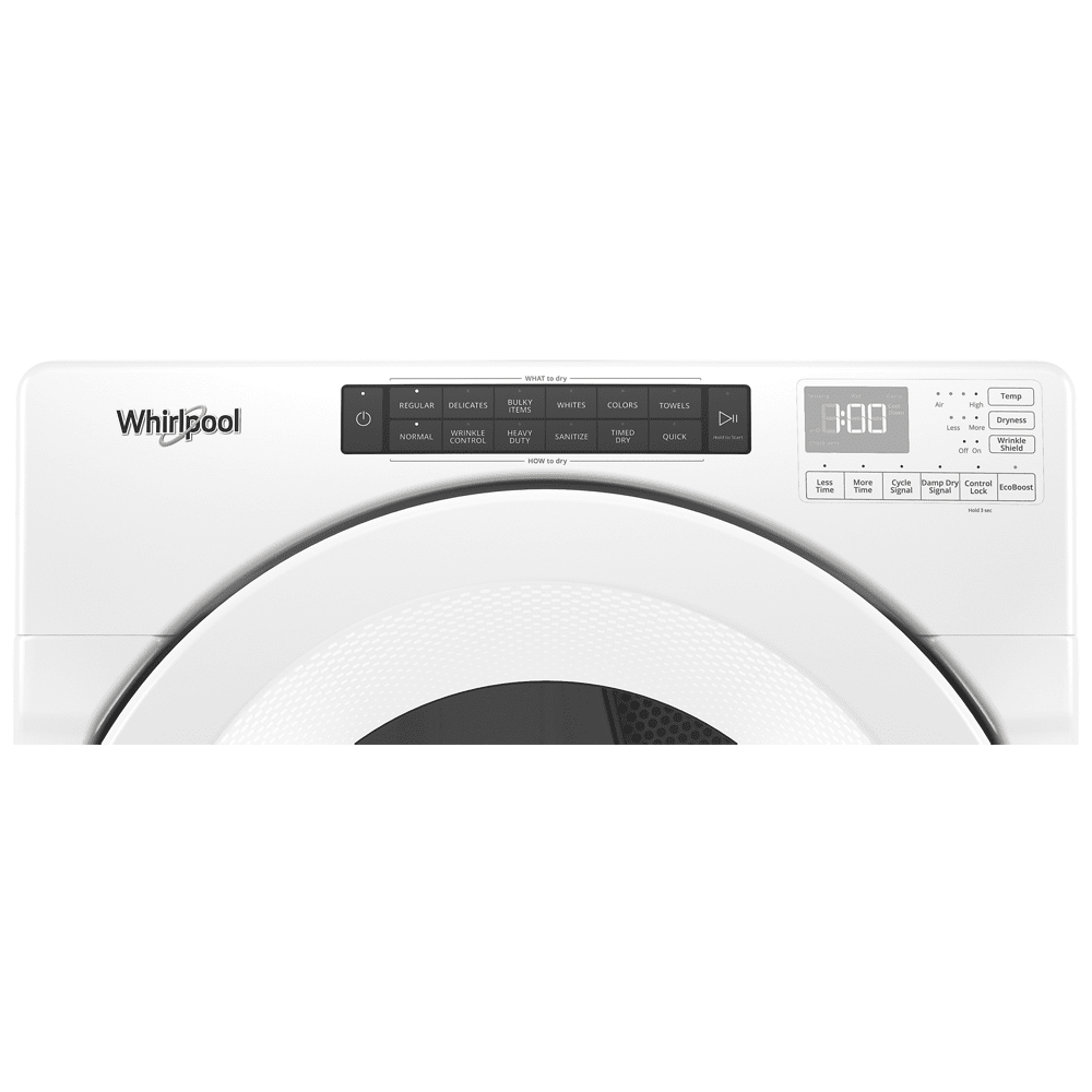 WHIRLPOOL WED560LHW front load electric dryer