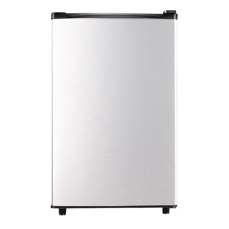 CALLIEVER 3.2 Cu ft One Door Mini Fridge Silvery New