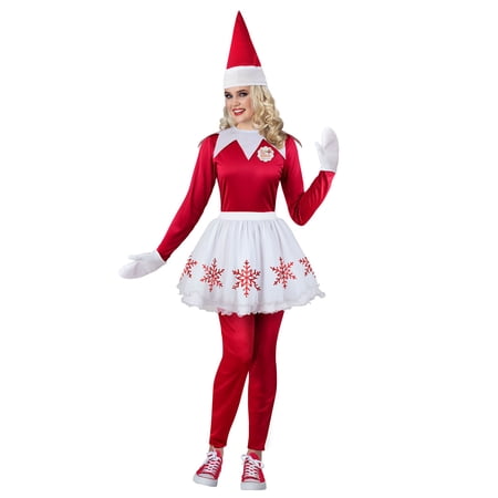 The Elf on the Shelf Lady Women s Fancy-Dress Costume for Adult XS