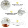thumbnail image 4 of WHAMVOX 12Set Artificial Flowers Simulation Flower Cluster for Photo Props with Simple Design, 4 of 4