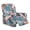 Artistic Turtleback Leaf, variant on Psesaysky Elegant Pumpkin Recliner Slipcovers with Arms 4 Pieces Lazyboy Recliner Chair Cover Non Slip Recliner Chair Covers with Storage Pockets Thanksgiving Furniture Protector-1 Seater