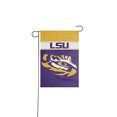 thumbnail image 1 of Bandera de jardín FOCO NCAA LSU Tigers de doble cara, 45 x 30 cm, 1 of 4