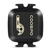 COOSPO Cadence and Speed Sensor, Bluetooth ANT+ Cycling Cadence Sensor Bike Speed Sensor, Wireless RPM Bicycle Cadence Sensor for Bike Computer/Rouvy/Zwift/Openrider/Peloton/Wahoo/CooSporide