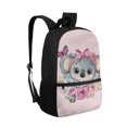 thumbnail image 2 of Jeiento Koala Backpack for Girls 8-10 10-12 School Bags Flower Elementary Middle School Bookbag Pink Back Pack Purse Kids Daycare Satchel Bag 17inch Children Daypack, 2 of 6
