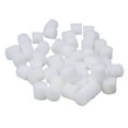 thumbnail image 1 of 200PCS 30MM Fixing Planting Hydroponic Sponge Soilless Hydroponic Sponge Cultivation Sponge Practical Gardening Tools Moisturized Planting Seedlings Sponge for Store Home Use (White), 1 of 8