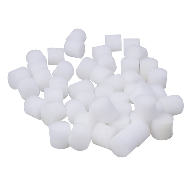 200 esponjas hidropónicas de 30 mm para cultivo sin tierra, herramientas prácticas de jardinería, esponjas humectantes para plántulas, para uso doméstico (blancas)