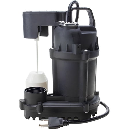Star Water Systems 1/3 Hp Cast Iron Submersible Sump Pump