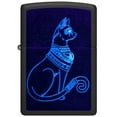 thumbnail image 3 of Zippo 48582 Spiritual Cat Design Black Matte Windproof Lighter, 3 of 6