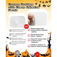 thumbnail image 5 of SUMMIT 60pcs Bats Decorations Outdoor Indoor, Halloween Party Supplies, 3D Bat Stickers for Wall Window Home Kitchen Scary Decor (4 Large Sizes, Black), 5 of 13