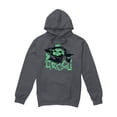 thumbnail image 1 of Star Wars: The Mandalorian Mens Grogu Paint Strips Hoodie, 1 of 4