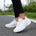 thumbnail image 2 of asddcavvf Women Sneakers Casual Pattern New Pattern Solid Color Simple Fashion Thick Bottom Flat Bot, 2 of 9