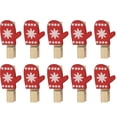 thumbnail image 1 of Wood Clips Christmas Series Spring Clamps Cartoon Printed Decorative Printed Spring Clamps Wood Clips, Glove, 1 of 6