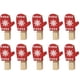 thumbnail image 2 of Billuyoard Clips de Serie navideña Abrazaderas de resorte Clips de decorativos impresos con dibujos animados, guante Kits de decoración para fiestas Guantes, 2 of 6