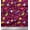 Dark Magenta, variant on Soimoi Crepe Silk Fabric Spaceship,Star & Telescope Cartoon Fabric Prints by Yard 42 Inch Wide