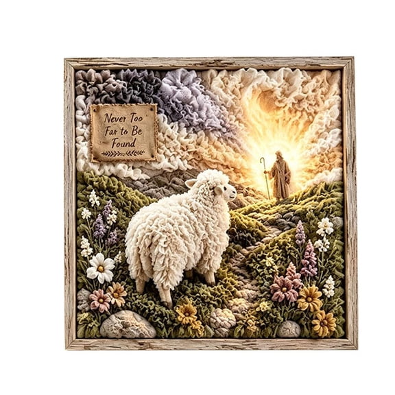 IFRINID 3D Fabric Punch Art Kit, No-Sew DIY Craft Kit with Wood Frame, Pre-Cut Fabric and Acrylic Guide Board for Home Decor