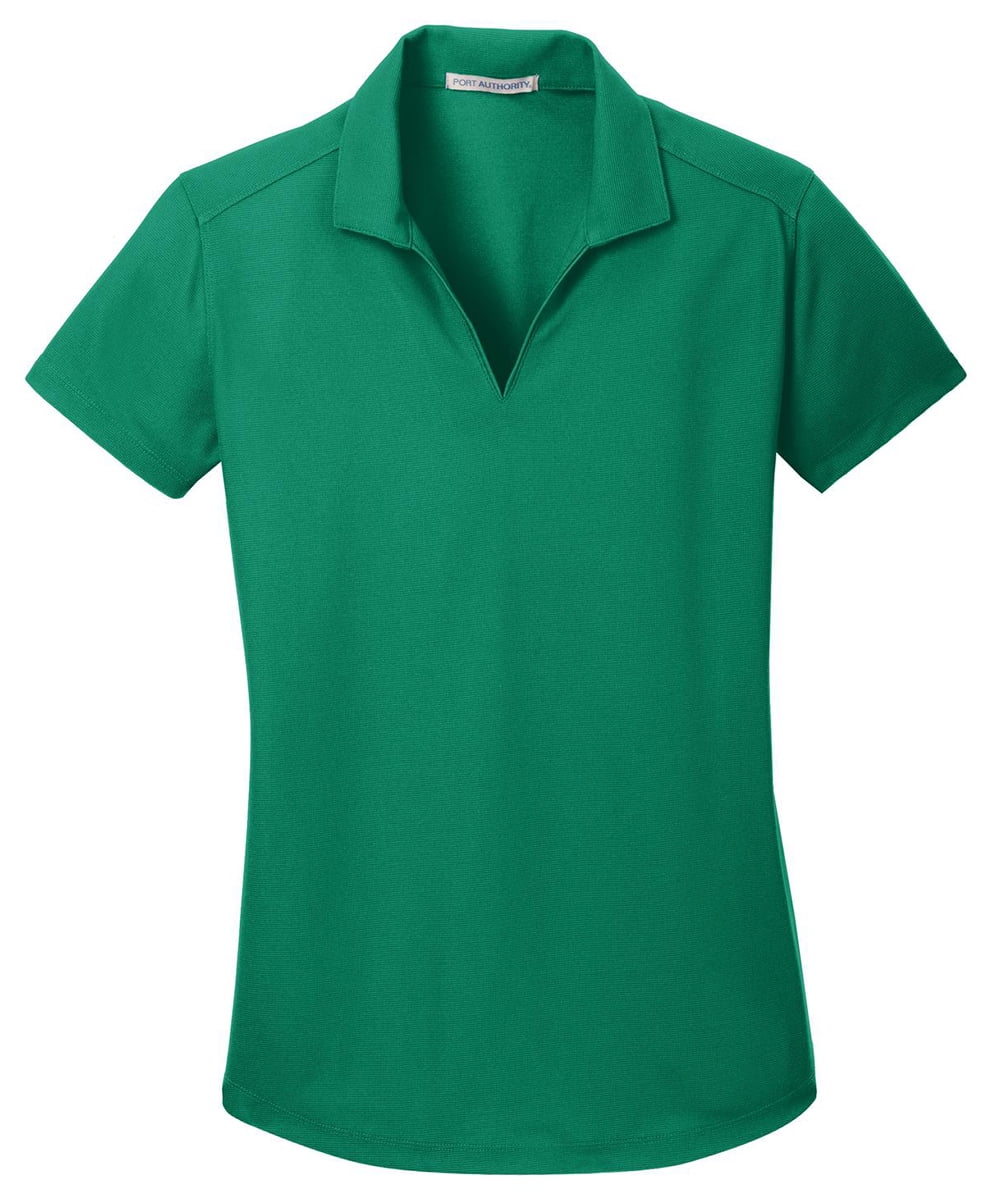 hunter green polo shirt womens