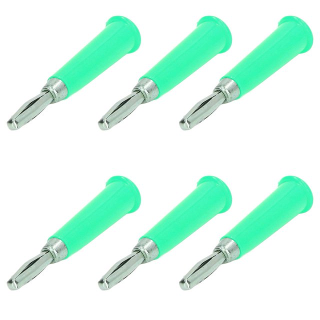 Cuerno Banana Plug Banana Plugs Conector Diy Banana Plug Conectores 100 Piezas Cuerno Banana Plug Latón Aleación De Zinc ABS Soldado Banana Plugs Conector Para Baterías De