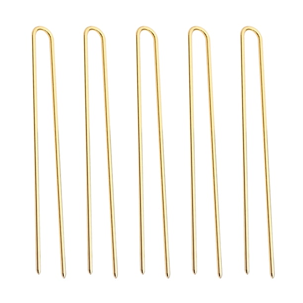 5xFashion U horquil para el cabello Accesorio para el cabello para dorado Sunnimix Pinza de pelo de la manera de U