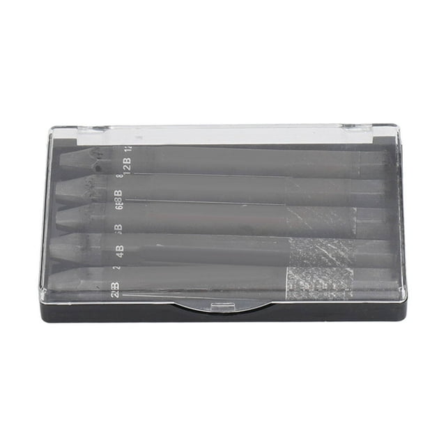 Graphite Rod, Water Soluble Delicate Touch Graphite Sticks Harmless Graphite Powder for Sketching for Watercolor
