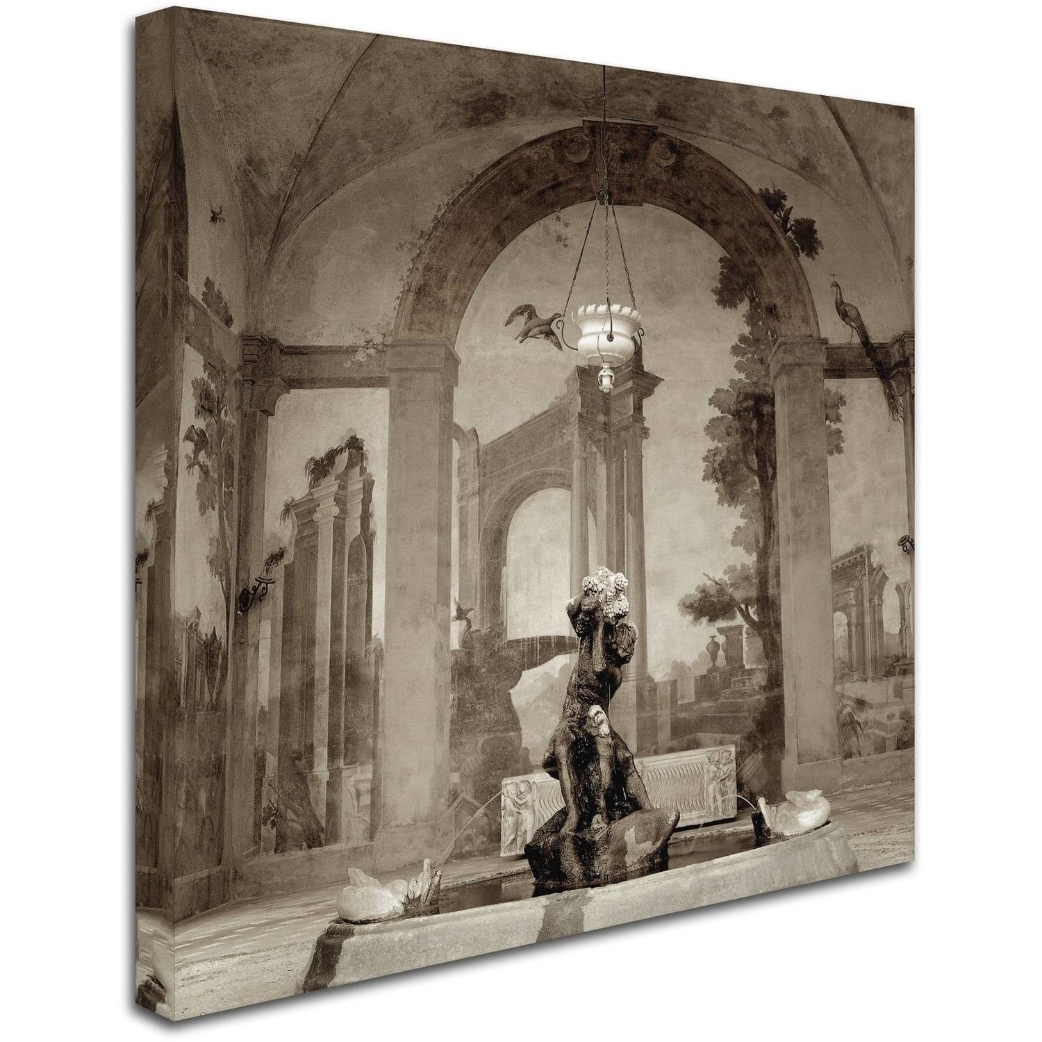 Trademark Fine Art "Lombardy Giardini I" Canvas Art by Alan Blaustein