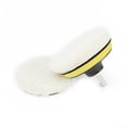 thumbnail image 5 of UHUSE 5pcs/set 3/4/5/7in Buffing Polishing Pads Car Polisher Drill Wool Wheel Mop Kit, 5 of 5