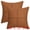 Coffee, variant on Unique Bargains Set of 2 Square Throw Pillow Covers Decorative Cases Coffee