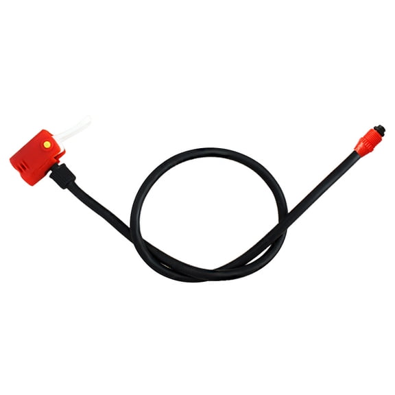 Tire Accessories Classic Tire Pump Hose, Flexible Air Hose with Freeze-Resistant Valve, Universal Schrader/Presta Valve Extension
