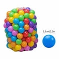 thumbnail image 3 of 200Pcs Soft Ball PitBalls Colorful Ocean Pool Toys,2.2" Reusable Mini Balls,Gift for Birthday Christmas,BallPit Play Tent,Pool Water Toys,Pool,Party Decoration, 3 of 3