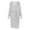 Gray, variant on Lindreshi Robes for Women Plus Size 5X Unisex Winter Women Lengthened Plush Shawl Bathrobe Long Sleeve Robe Hooded Coat