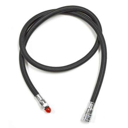 36 Inch Straight Edge - Edge EdgeFlex LP Reg Hose 36 Inch Black