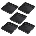 thumbnail image 1 of WORGEOUS 5pcs elegantes bandejas de maceta plantas clásicas jardín bandejas durables flor olla palets, 1 of 8