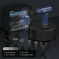 thumbnail image 2 of Sejoy Massage Gun, Deep Tissue Percussion Muscle for Pain Relief, Handheld Cordless Mini, Blue, 2 of 6