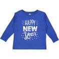 thumbnail image 3 of Inktastic Happy New Year in Hand Lettering Boys or Girls Long Sleeve Toddler T-Shirt, 3 of 5