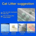 thumbnail image 3 of Pull-Push Mechanical Self-Cleaning Functional Extra Large Cat Litter Box with Waste Receptacles, Jumbo Hooded,White, 3 of 6