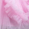 thumbnail image 6 of Miluxas Girls Pageant Party Dress Ruffle Flower Kids Wedding Ball Gown Sequin formal Evening Princess Dresses Pink 2-3Years, 6 of 8