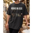 thumbnail image 4 of Trenditee Unisex Hooked on Jesus Fishing Graphic Comfort Colors Crew Neck T-Shirt, 4 of 5
