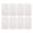 White, variant on 8 Pack 20x10 Inch Muslin Baby Burp Cloths, Soft, Absorbent and Pre Washable