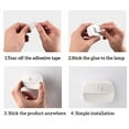 thumbnail image 2 of PENGXIANG 1/3/6PCS 4.5V 0.5W Motion Sensor Night Light Indoor Stairs Hallway Home Lamp, 2 of 9