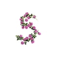 thumbnail image 2 of Vignes de Roses Artificielles pour Déco de Mariage, Guirlande de Roses en Plastique Réaliste, Violet, JKODE, 2 of 6