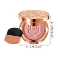 thumbnail image 3 of Soft Light Flower Powder Blusher Matte Soft To Improve The Appearance Lasting Makeup Coloring One Of Multi-purpose Powder Blusher 5g, 3 of 6