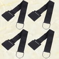 thumbnail image 2 of GOOHOCHY 1 bolsa/4 piezas de correa antideslizante para violonchelo, soporte de anclaje para pasador de bajo, soporte de tope para pasador de extremo, placa antideslizante para violonchelo (negro), 2 of 7