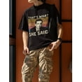 thumbnail image 2 of That's What SHE Said Vintage T Shirt, Gift for Men and Women for Man, Woman, 2 of 3