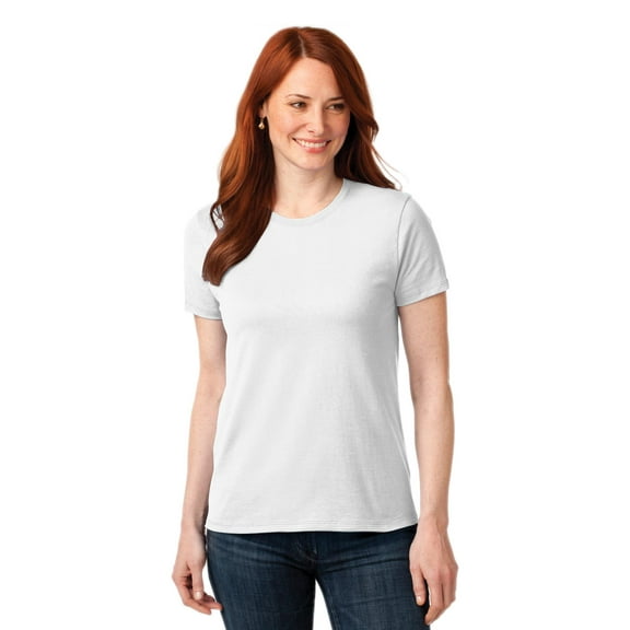 Port & Company® Ladies Core Blend Tee. LPC55