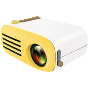 Mini Projector, 1080P LED Portable High-Definition Projector, with USB, AV, HDMI High-Definition Interface, Suitable for Home Entertainment