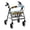 Horse and Sunflower, variant on HELLHERO Carrot Rollator Walker Seat Back Covers Walker Seat Cover and Flowers for Seniors Men Women Easy Fit Secure Fit for Lightweight