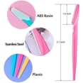 thumbnail image 7 of 12 Piece Face Razors for Women, Dermaplaning Blades for Face, Eyebrows, Legs, Arms etc - Removes Unwanted Peach Fuzz & Facial Hair, 7 of 7