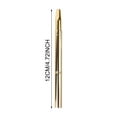 thumbnail image 3 of HBFAGFB Retractable Double Head Lip Brushes Portable Makeup Applicator Tool Versatile Use Gold One Size, 3 of 4