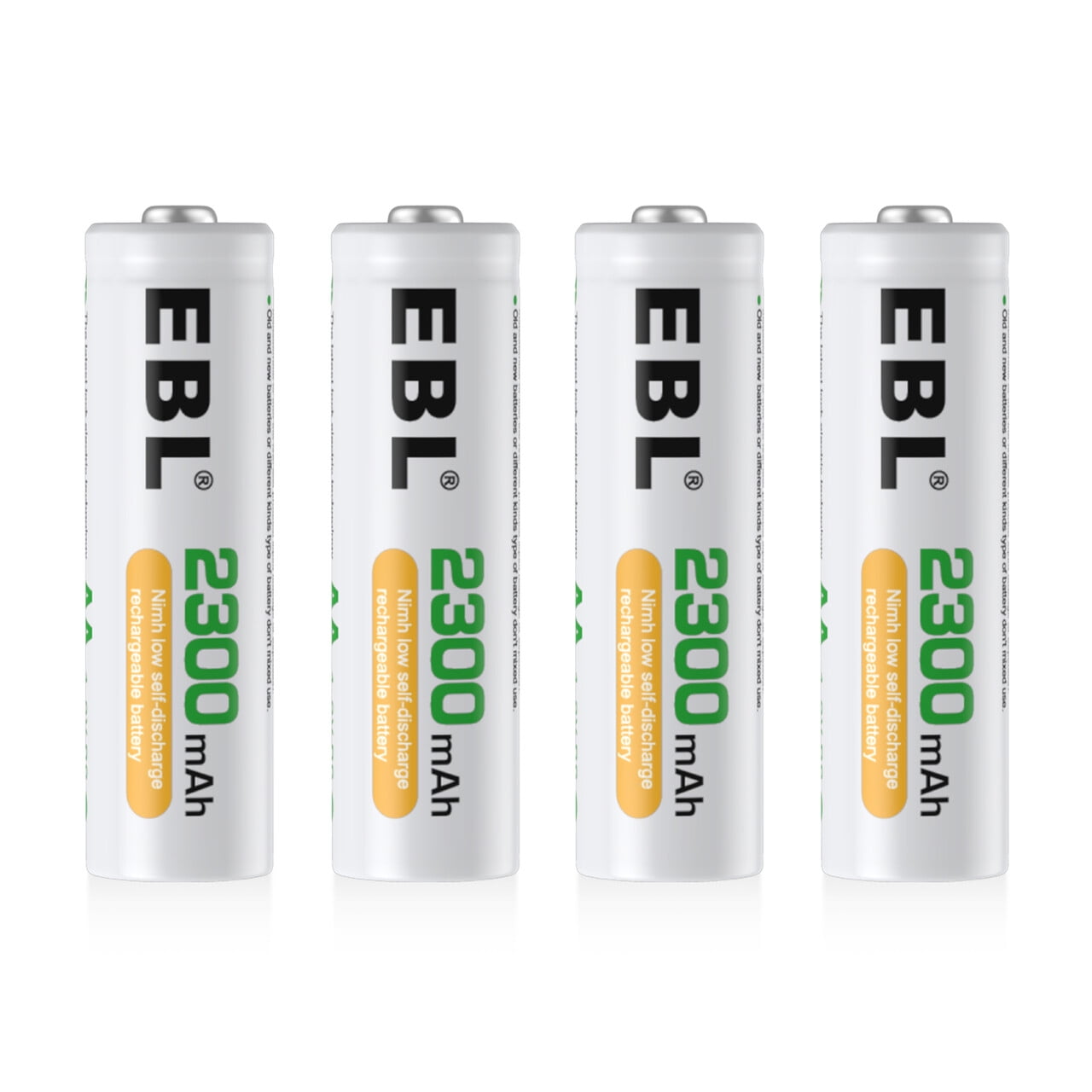 EBL Rechargeable Batteries,2pcs D Batteries& C Batteries, 1pc 9V Batteries, 4pcs AA Batteries & AAA Batteries