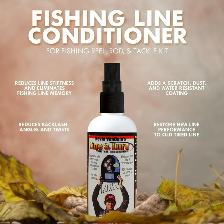 braided fishing line conditioner Fishing Line & Lure Conditioner, Kevin VanDam's Refill, Freshwater or  Saltwater, 1 Gallon